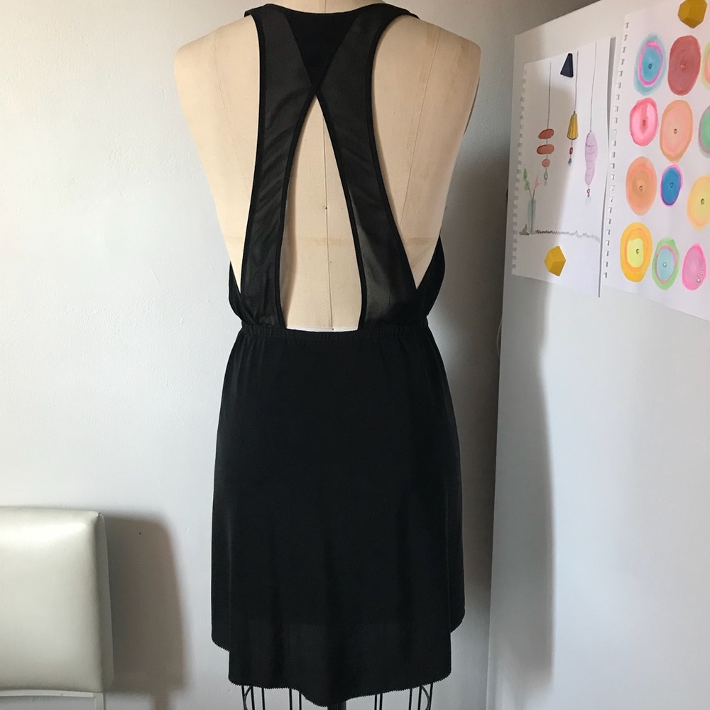 Wilfred Silk Black Dress